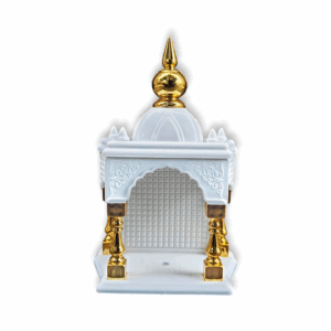 Temple for car Dashboard Stand 6 inches - Decorative Temple - Plastic Empty Temple