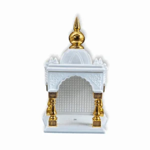 Temple for car Dashboard Stand 6 inches - Decorative Temple - Plastic Empty Temple