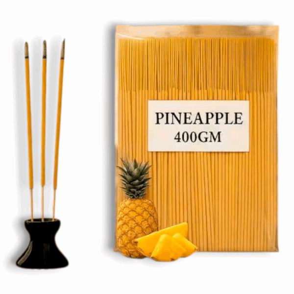 Pure Pineapple Scented Agarbatti - Pure & Floral Incense For Home, Temple & Relaxation - 400 Gm
