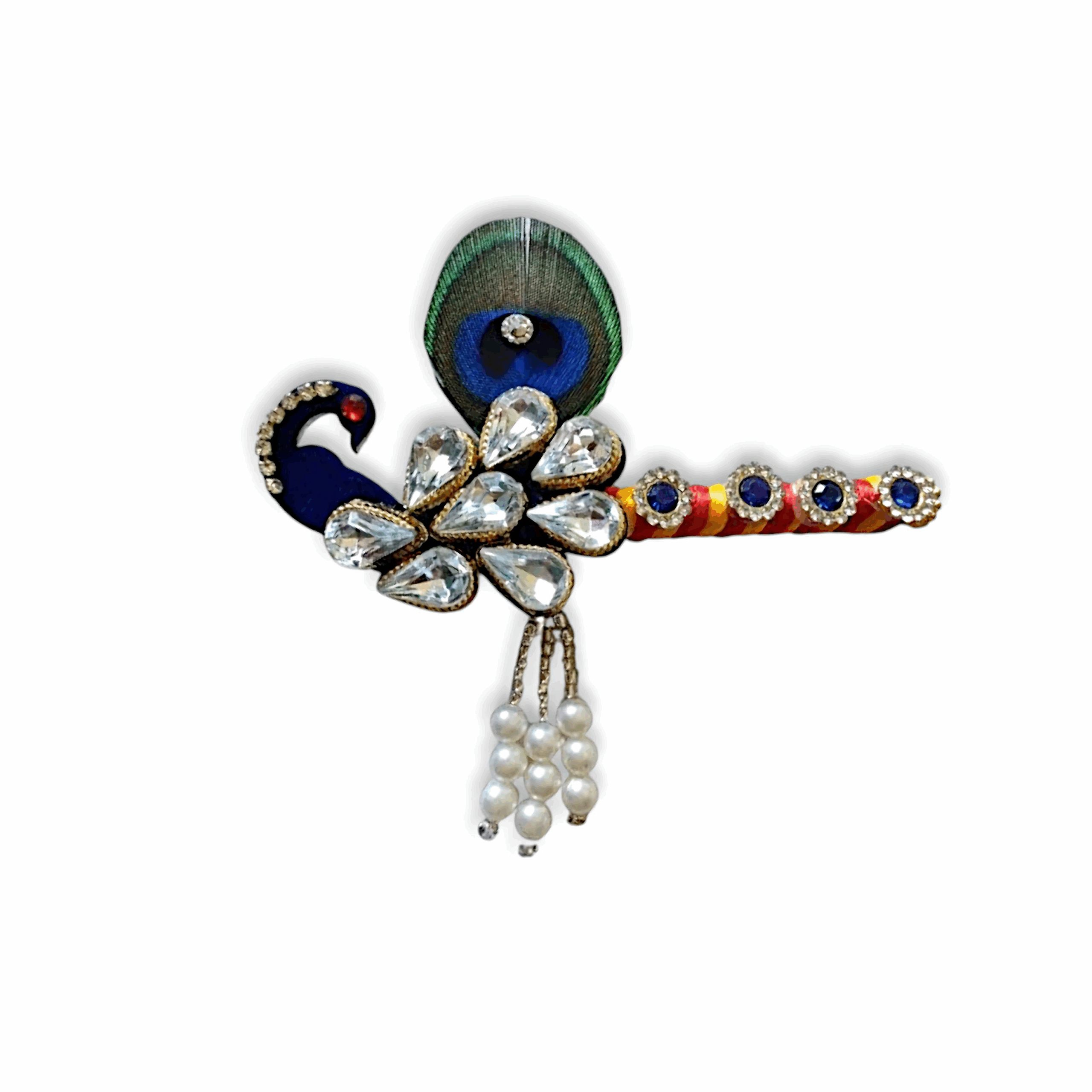 Laddu Gopal Bansuri - Krishna Flute - Janmashtami Special Bansuri for Laddu Gopal - Handmade Designer Bansuri for Krishna