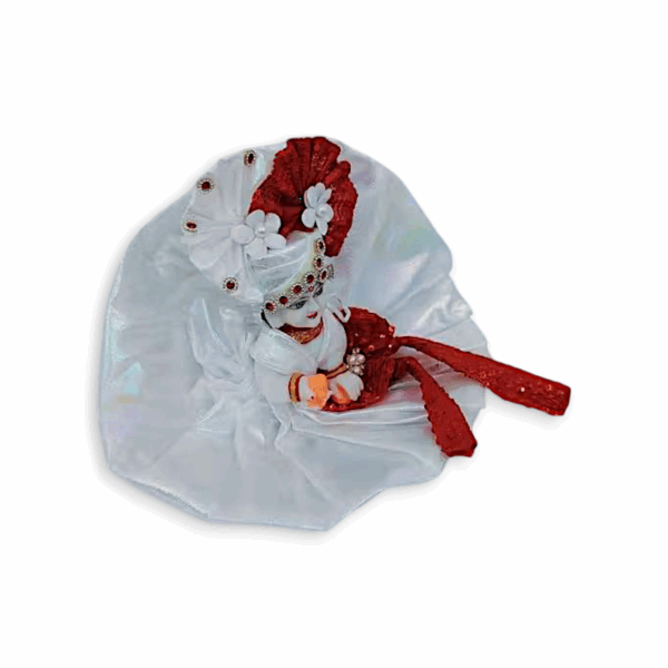 5 no. Laddu Gopal Dress with Pagdi - Krishna Dress - Summer Special Dress for Laddu Gopal - Premium Quality Laddu Gopal Dress - Image 2