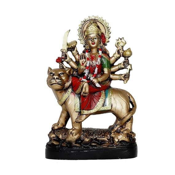 Durga Maa Murti Navdurga Devi Mata Rani - Matarani Sherawali Ambe Showpiece