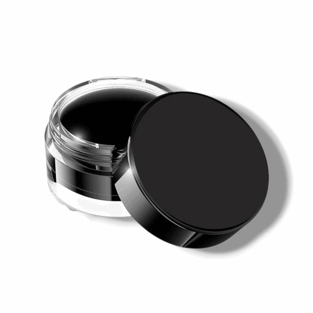 Seven Seas HD Gel Kajal - Eyebrows & Eyeliner Your Eyes - Long Lasting - Waterproof & Smudge Proof Black Kajal