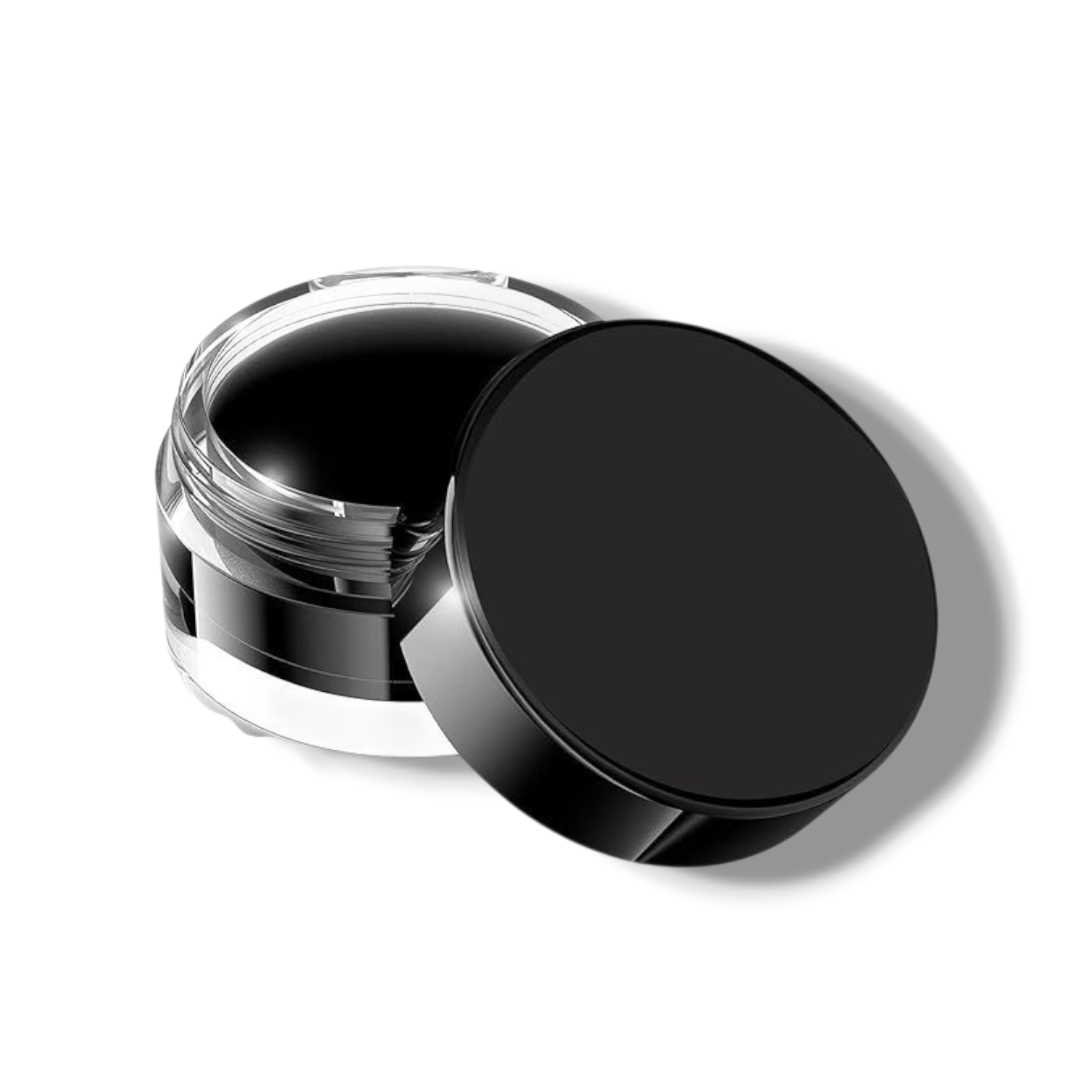 Seven Seas HD Gel Kajal - Eyebrows & Eyeliner Your Eyes - Long Lasting - Waterproof & Smudge - Proof Black Kajal