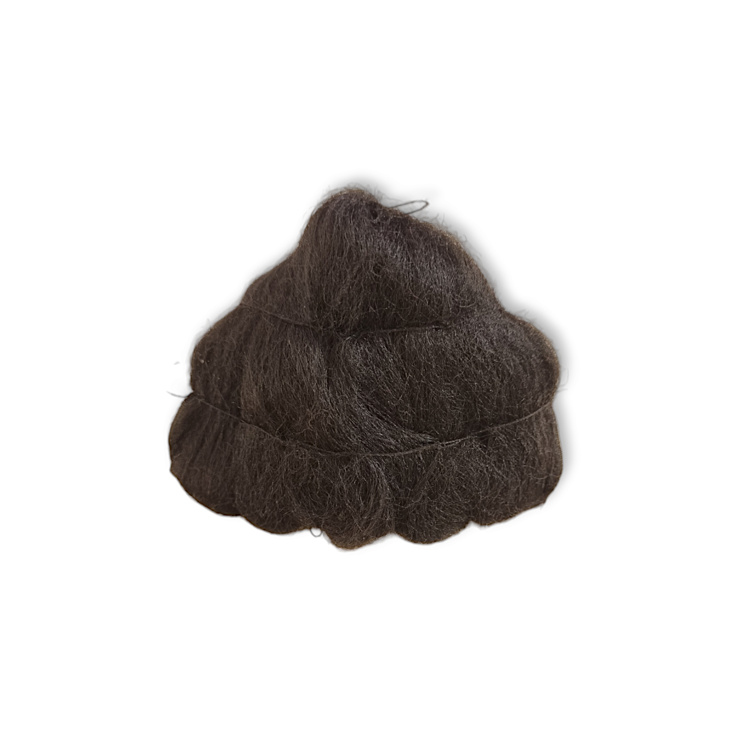 Laddu Gopal Hair - Cap Hair for Laddu Gopal - Bal Gopal Hair - Kanha Ji Hair - Krishna Hair - Cap Hair for Laddu Gopal Shringar - Set of 2