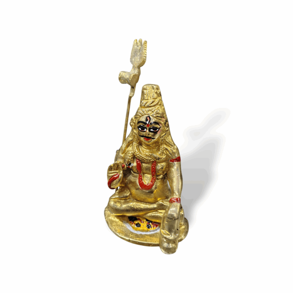 Pure Brass Bholenath Idol - Shiv Bhagwan - Mahadev Murti - Bholanath Idol for Pooja Purpose - Mahadev Murti Temple & Home Decoration - Image 3