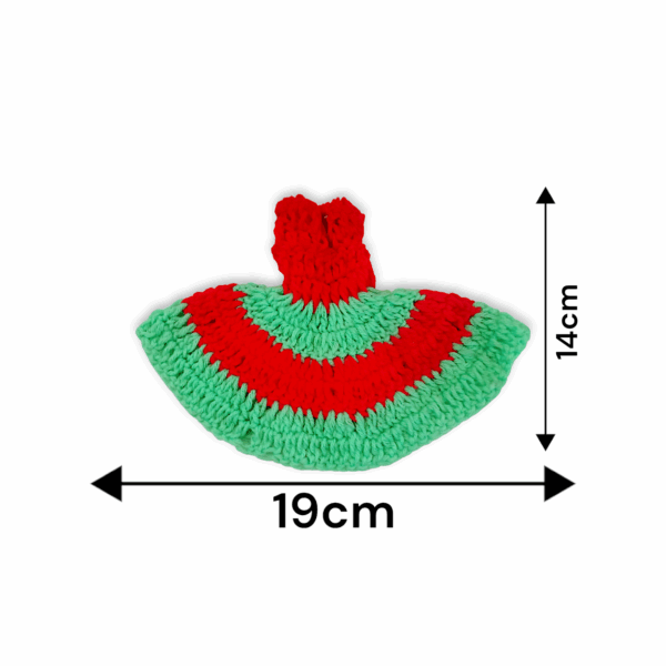 4 no Laddu Gopal Ji Handmade Woollen Dress - Beautiful Woollen Dress for Laddu Gopal Dress - Laddu Gopal Ji Winter Special Dress - Image 3