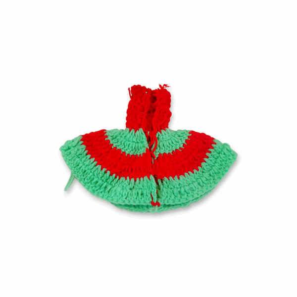 4 no Laddu Gopal Ji Handmade Woollen Dress - Beautiful Woollen Dress for Laddu Gopal Dress - Laddu Gopal Ji Winter Special Dress - Image 2