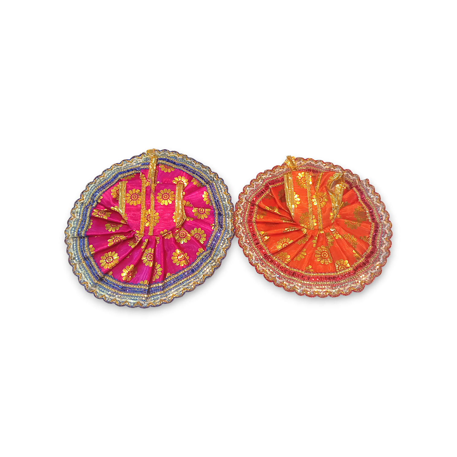 3 no Laddu Gopal Dress - Kanha Ji Dress - Handmade Beautiful Dress for Laddu Gopal Ji - Set of 2