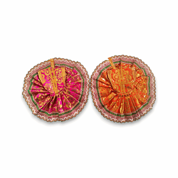 4 no Laddu Gopal Dress - Kanha Ji Dress - Handmade Beautiful Dress for Kanha Ji - Beautiful Poshak for Laddu Gopal - Combo Dress Set of 2