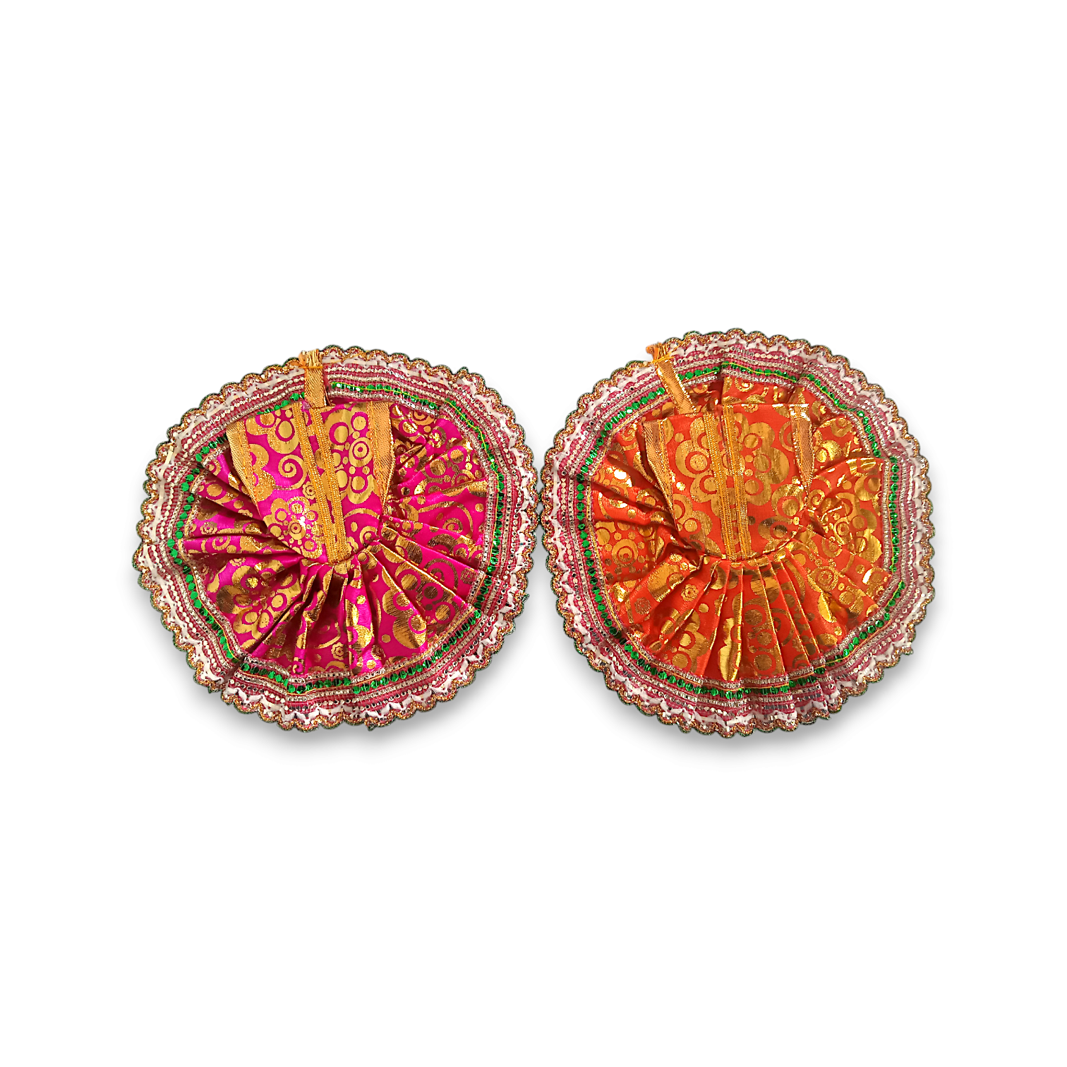 4 no Laddu Gopal Dress - Kanha Ji Dress - Handmade Beautiful Dress for Kanha Ji - Beautiful Poshak for Laddu Gopal - Combo Dress Set of 2
