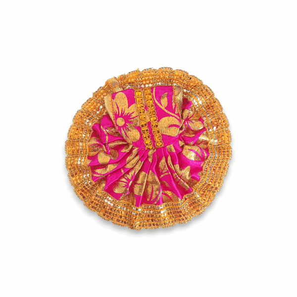1 no Laddu Gopal Dress - Kanha Ji Dress - Handmade Beautiful Dress for Kanha Ji - Beautiful Poshak for Laddu Gopal - Combo Dress Set of 4 - Image 3