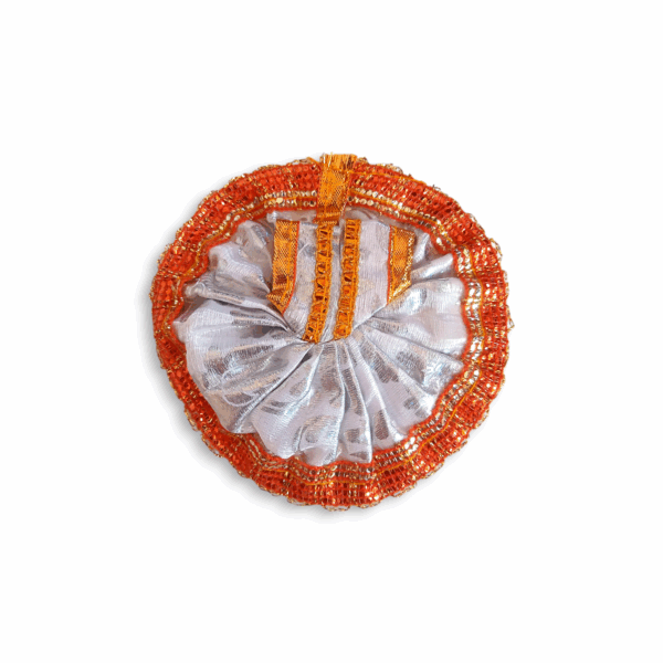 1 no Laddu Gopal Dress - Kanha Ji Dress - Handmade Beautiful Dress for Kanha Ji - Beautiful Poshak for Laddu Gopal - Combo Dress Set of 4 - Image 2