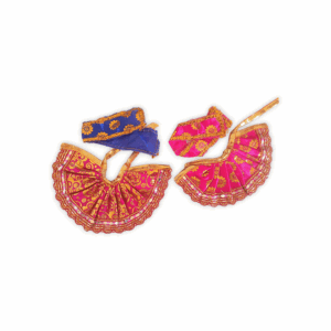 1 no Laddu Gopal Dress with Dopatta - Kanha Ji Dress - Handmade Beautiful Dress for Kanha Ji - Beautiful Poshak for Laddu Gopal - Combo Dress Set of 2
