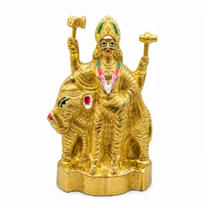 Lord Vishwakarma Pure Brass Murti - Showpiece Handicraft God Figurine For Pooja - Traditional Religious Home Decor, Mandir, Office
