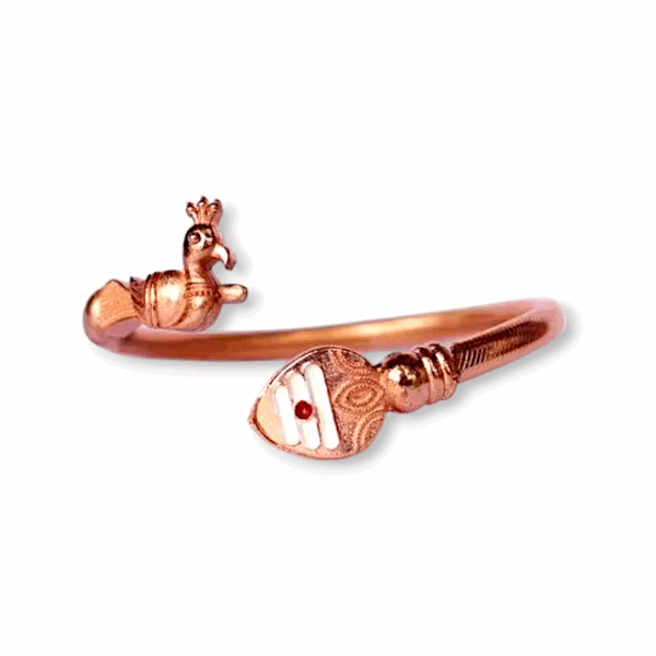 Murugan Vel Mayil Kappu Rose Gold Colour - Divine Murugan Vel Mayil Kaapu Single Pieces - Image 3
