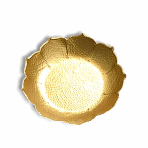 Beautiful Handcrafted Lotus Bowl - Decorative Bowl for Home , Office And  Table Decor -  Bowl for Diwali, Floating Flowers and Tea Light Candles