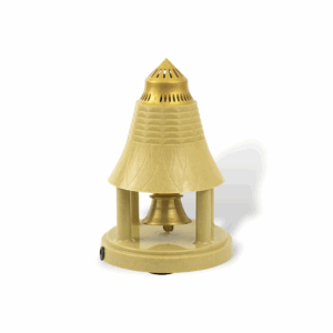 Brass Automatic Pooja Bell for Pooja - Electric Puja Ghanti-  Ghanta - Brass Pooja Bell - Continuous Rhythmic Sound