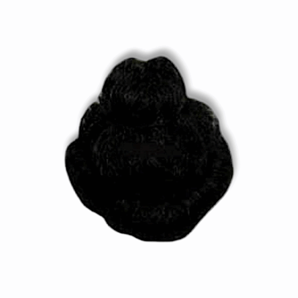 1 no. Laddu Gopal Ji Hair - Kanha Ji Hair - Shining Orignal Look Fancy Bal - Laddu Gopal Sringar, Bal Gopal, Krishna Idol Shiny Microfiber Hair - Image 3