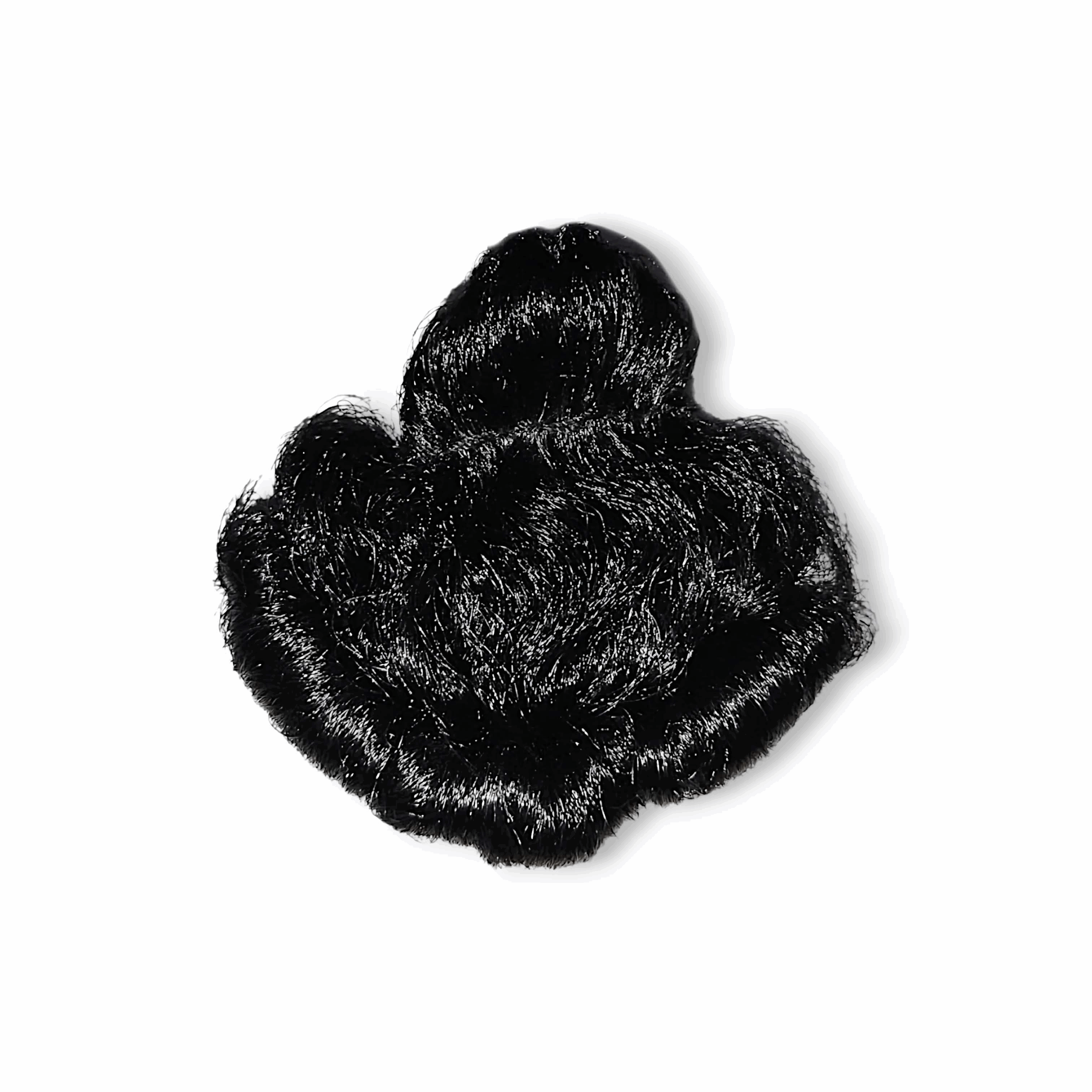 3 no. Laddu Gopal Ji Curly Hair - Kanha Ji Kesh, Hair Wig, Bal, Shining Curly Hair - Laddu Gopal Load Artificial Hair