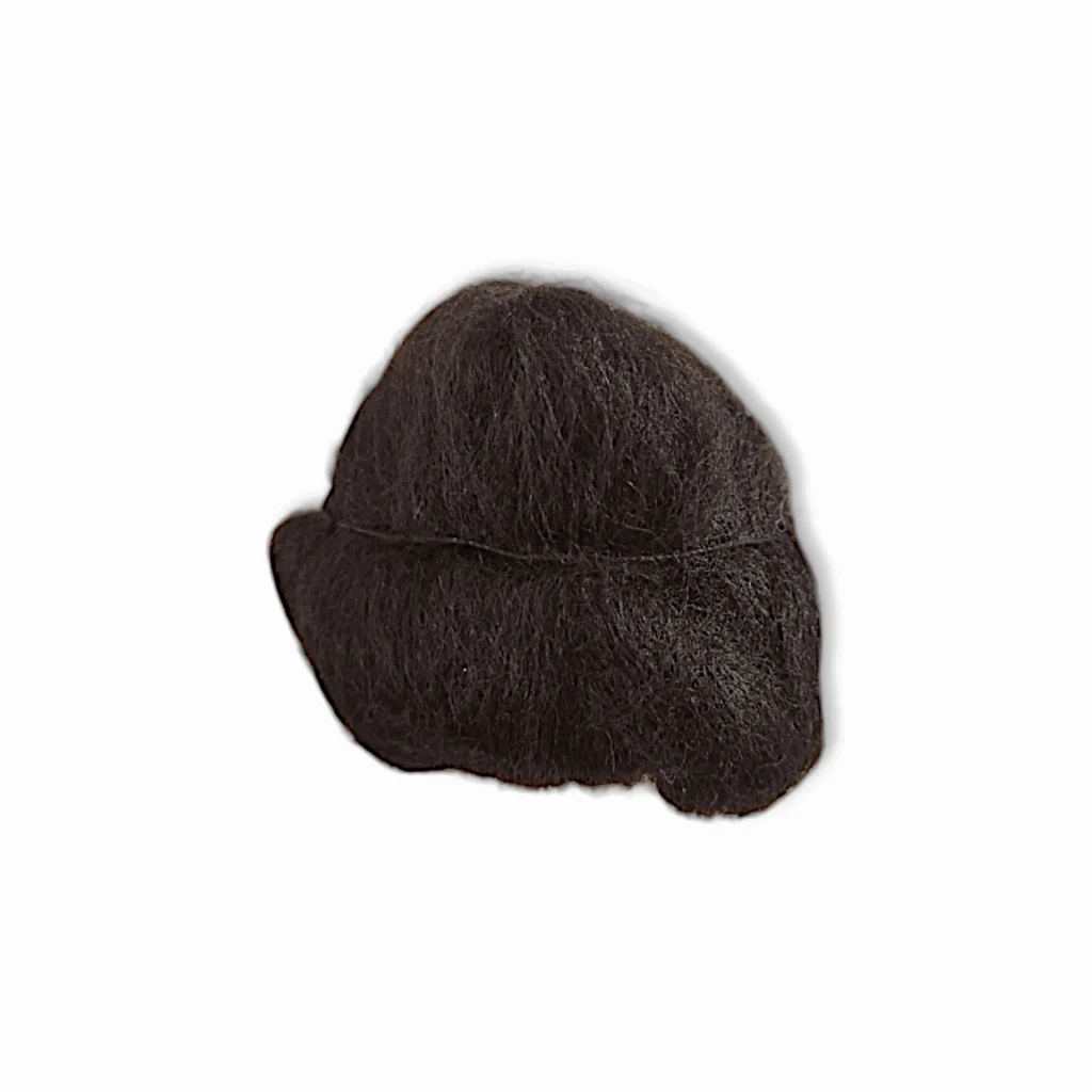 Laddu Gopal Hair - Cap Hair for Laddu Gopal - Bal Gopal Hair - Kanha Ji Hair - Krishna Hair - Cap Hair for Laddu Gopal Shringar - Set of 2 - Image 2