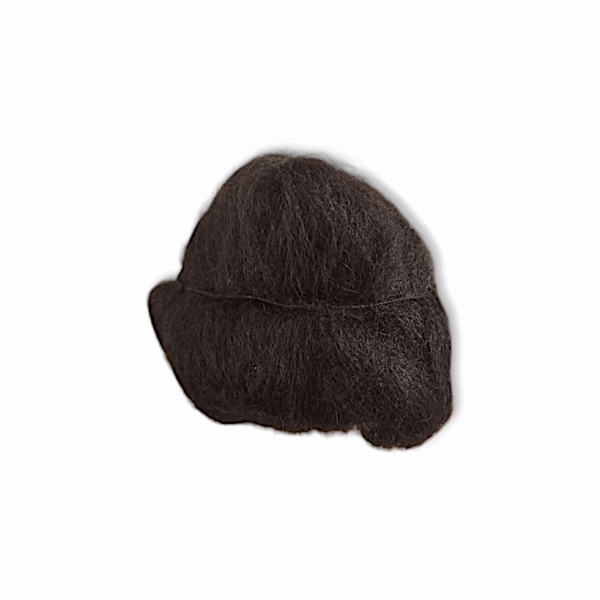 Laddu Gopal Hair - Cap Hair for Laddu Gopal - Bal Gopal Hair - Kanha Ji Hair - Krishna Hair - Cap Hair for Laddu Gopal Shringar - Set of 2 - Image 2