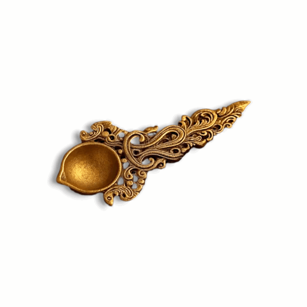Traditional Kapoor Dani - Brass Kapoor Dani for Pooja And Home Temple - Brass Dhoop Dani For Decorative And  Aarti