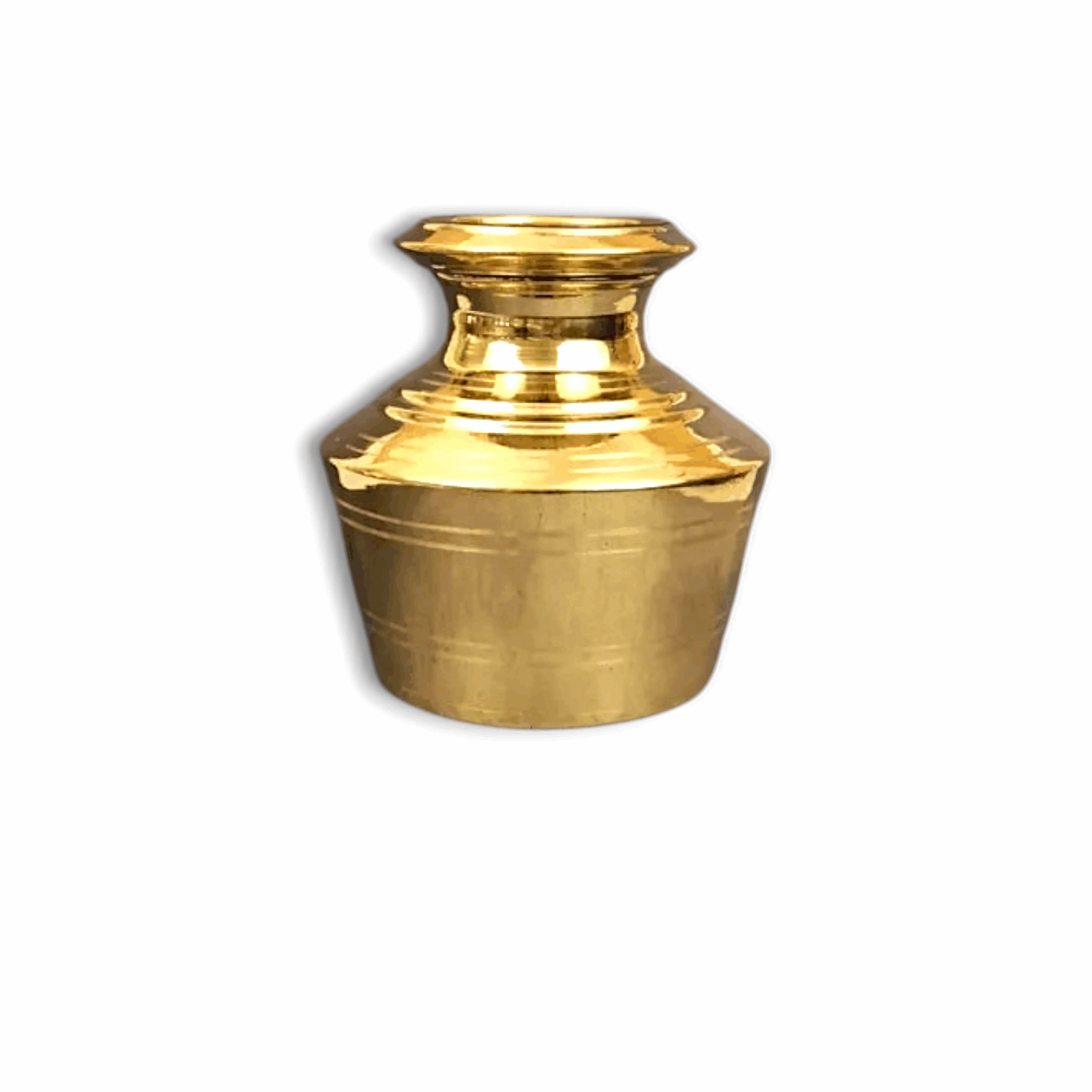 Traditional Handcrafted brass Kalash - Brass  Water Pot For Pooja - Brass Kudam Used For Various Purposes In South Indian Culture.
