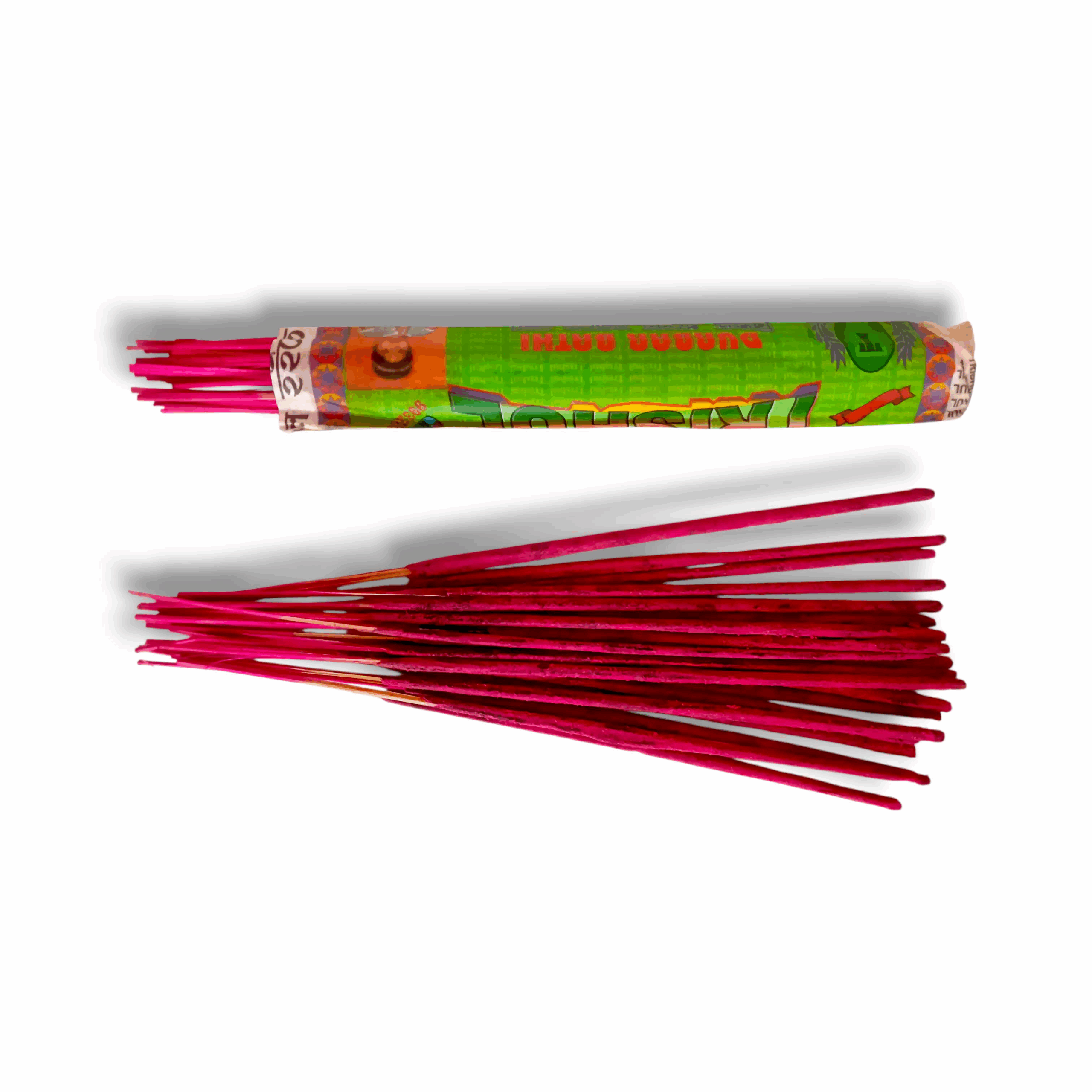 Durbar Bathi Incense Sticks - কাঁচা ধূপকাঠি - Pack Of 5 - Red Kaccha Agarbatti - For All Pooja