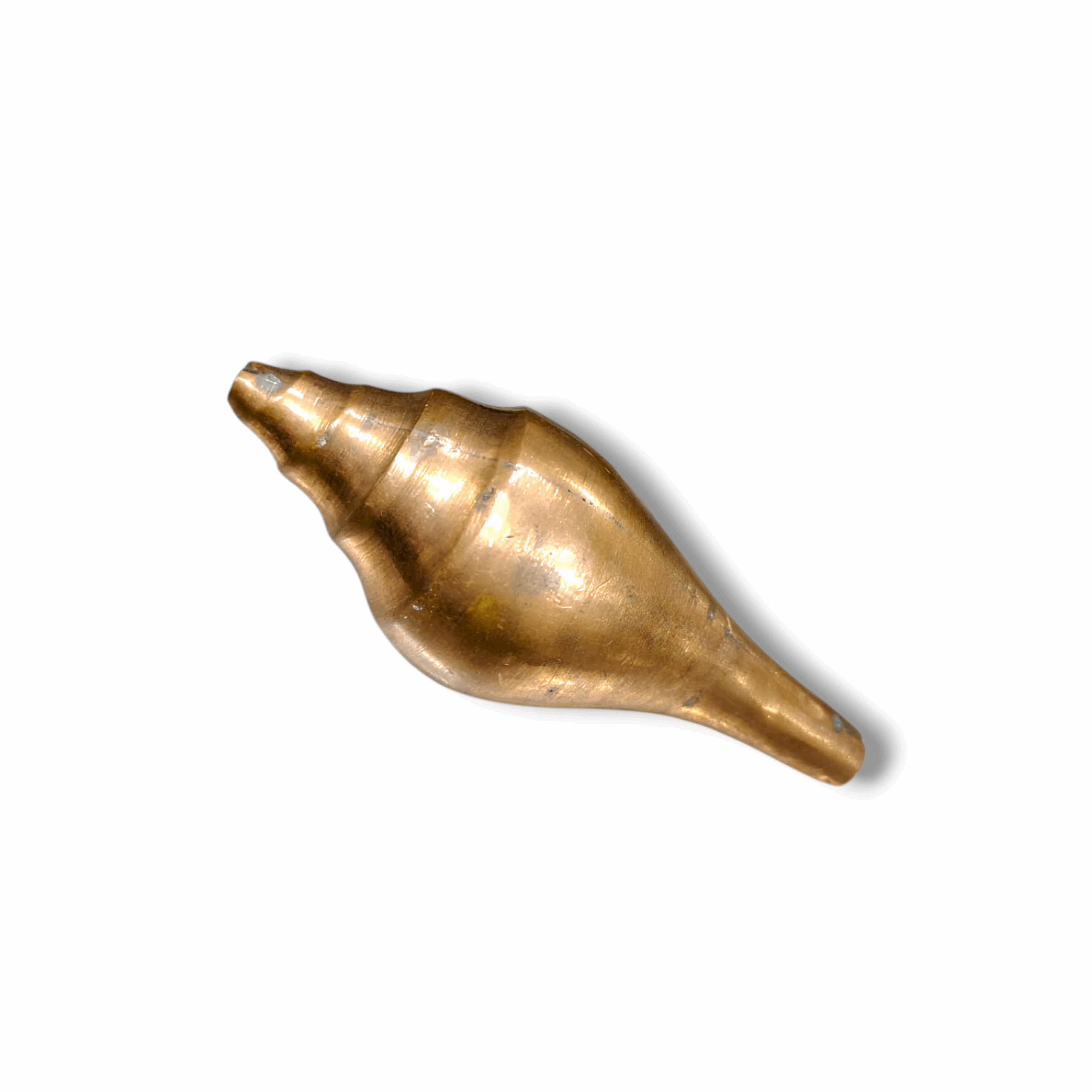 Brass Shankh - Attractive Brass Conch For Temple,Home - Brass Shankh For Pooja Temple Gifting Decor Home Decorative