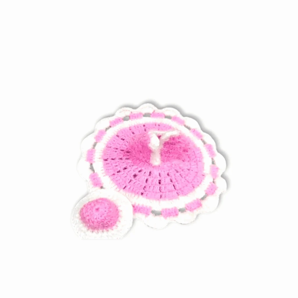 Pink Laddu Gopal Woolen Dress - (3,4) Laddu Gopal Woolen Dress For Winter - Beautiful Krishna Ji Dress