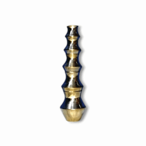 Traditional Brass Kalash -  5 Piece Donthulu Set -  Gold-Toned Brass Finish Beautiful Kalash Living Room, Vaastu Décor Showpiece And Puja Mandir