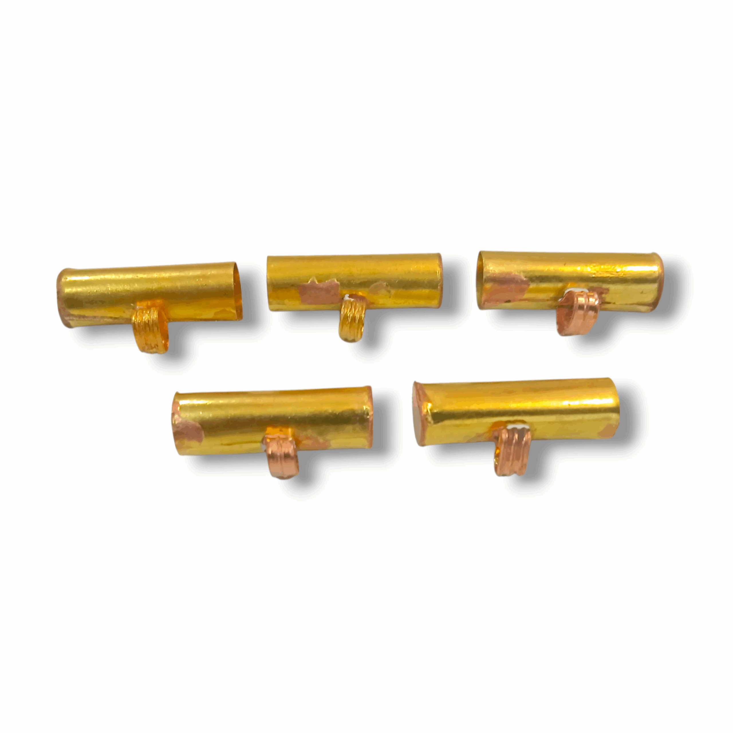 Golden Tabiz - Amulet Pendant - Set Of 5 -Taweez For Spiritual Protection For Men Women & Kids - Golgen Colour