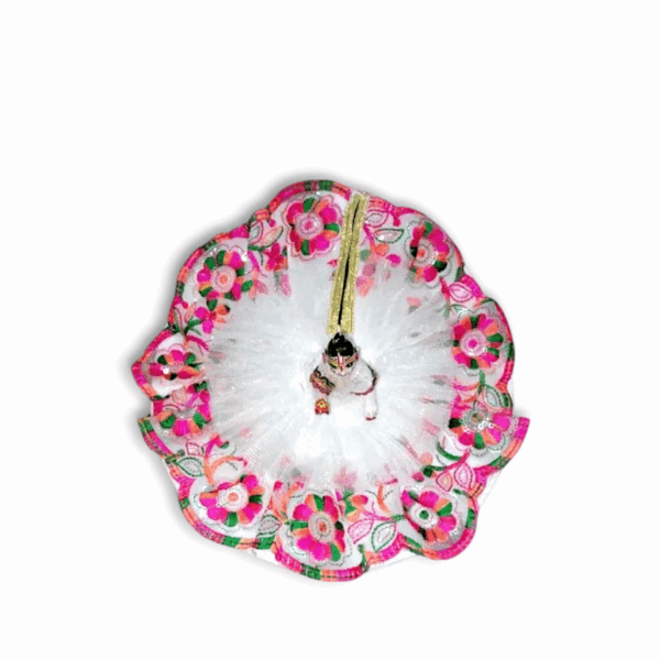 Designer Party Dress For Laddu Gopal -Kanhaiya Ji Fancy Makar Sankranti Poshaak - Janmashtami Vasant Panchmi Dress, Size-(4-5) For Gopal Ji