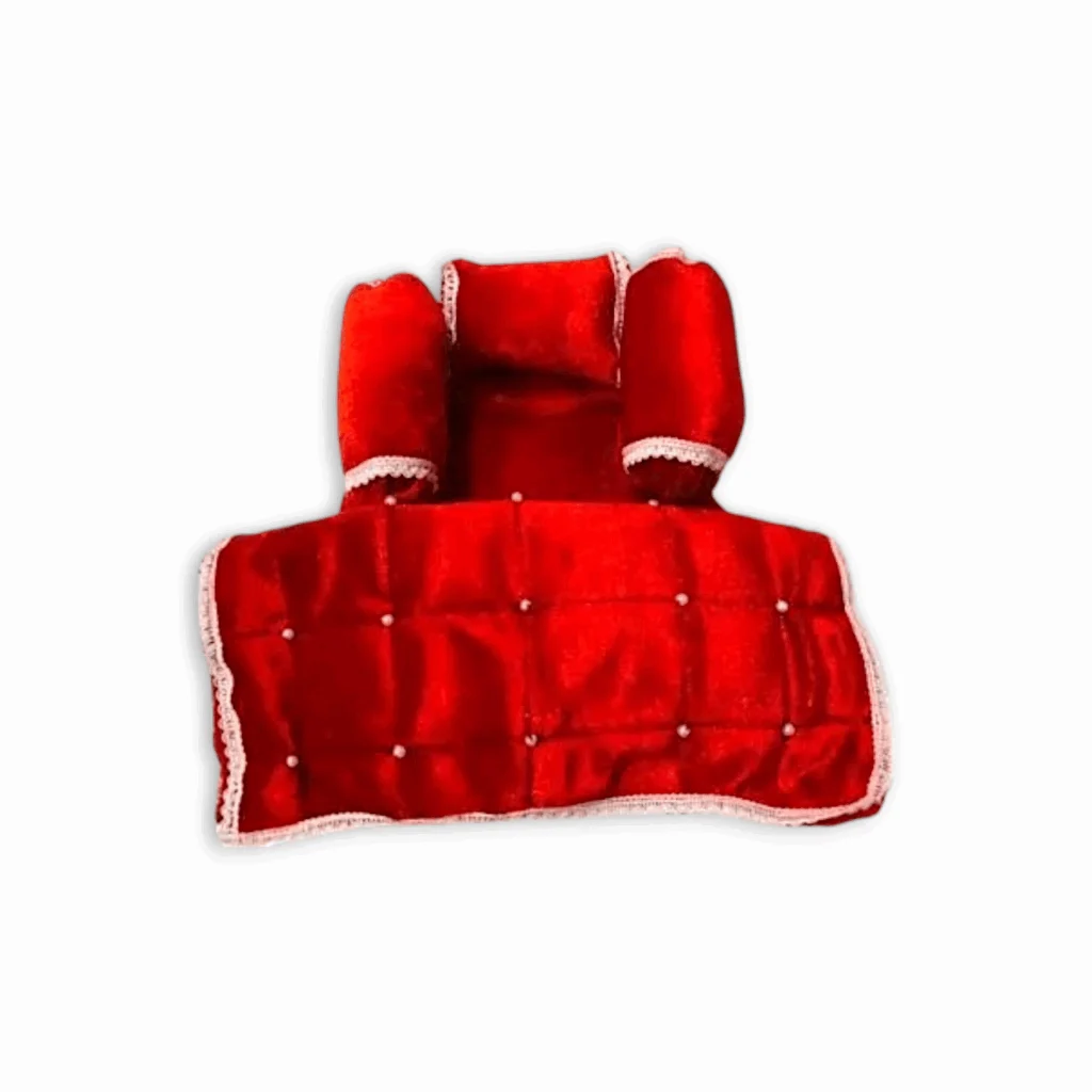 Laddu Gopal Bed - Soft Fabric And Comfortable Krishna Bed For Winter - (SIze 1 To 7 ) Balgopal Beautiful Bed