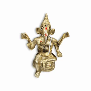 Lord Ganesha Murti - Pure Brass Ganesh Ji Murti - Ganpati Idol For Pooja Room And Dcorative