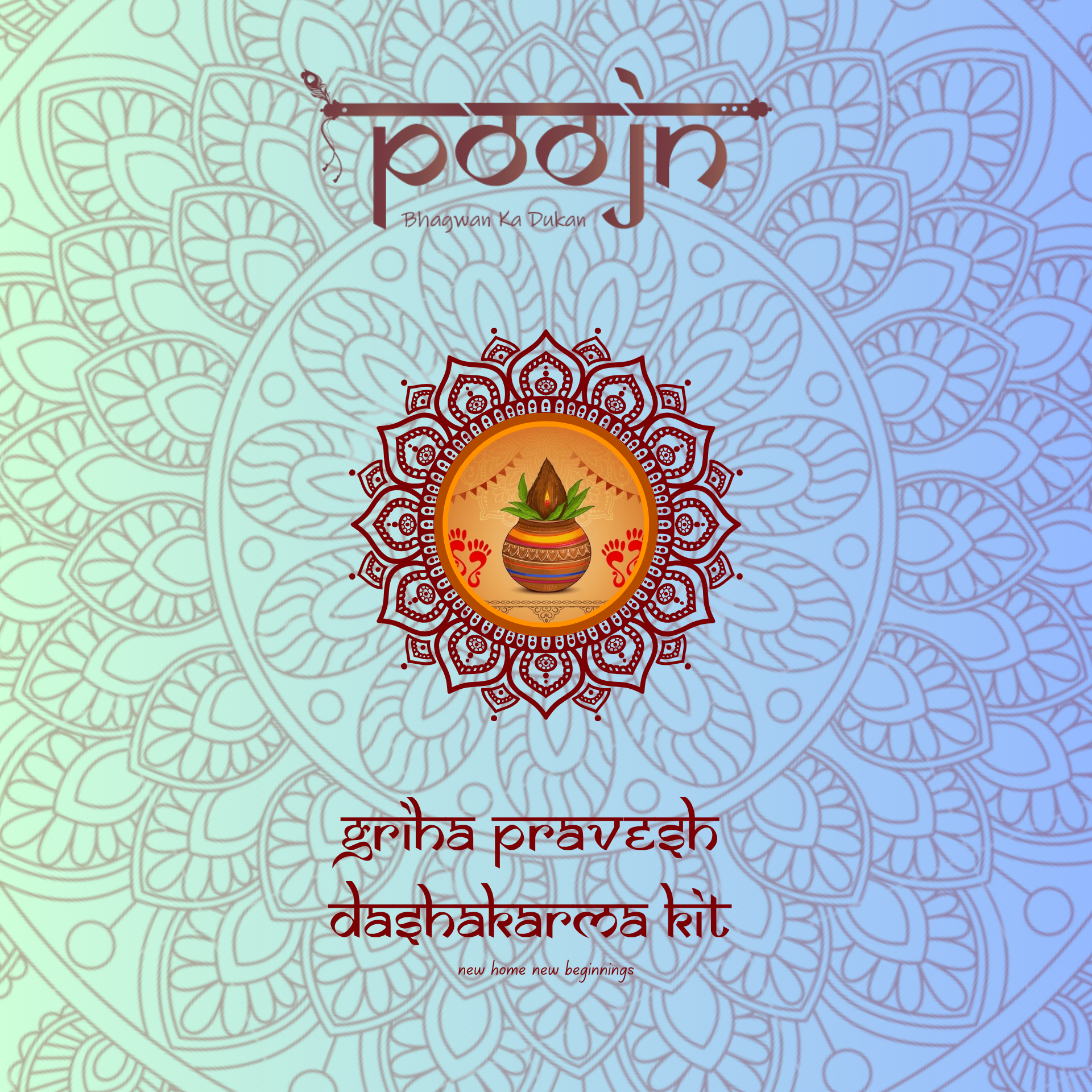Griha Pravesh Dashakarma Kit - For(Griha Pravesh)