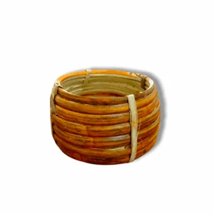 Medium Bamboo Stick Kunke - Katha - Jhapi - Beter Katha - Hand Made Bamboo Stick Container