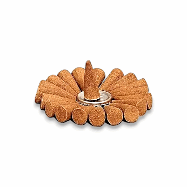 Mogra Premium Dhoop Sticks & Cones - Mogra Long Lasting Fragrance Premium Jasmine Dhoop Cones - Single Pieces 100 gm - Image 2