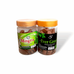 Organic Mogra & Ever Green Dhoop Cones - Premium Quality Bamboo Less Dhoop Cone for Pooja, Home, Office - Combo Dry Dhoop Cone Pack of 2 (100 x 2)=200 gm