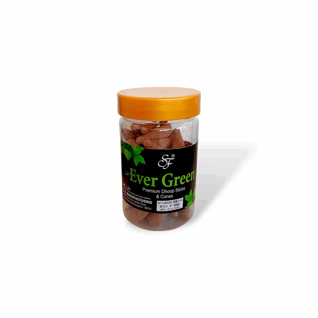 Organic Mogra, Ever Green, Right Choice Agarbatti - Premium Quality Dhoop Stick & Cone - Dhup Stick with Holder Stand - Combo Set Pack of 3 (100x3)=300 gm - Image 2