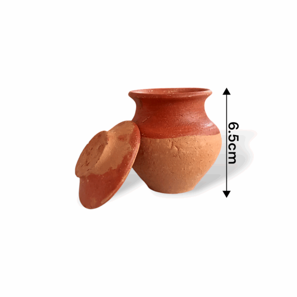 Handmade Clay Ashta Kalash - Pooja Kalash - Mitti Ka Kalash - Clay Kalash for Pooja & Other Religious Purposes - 8 Pieces - Image 4
