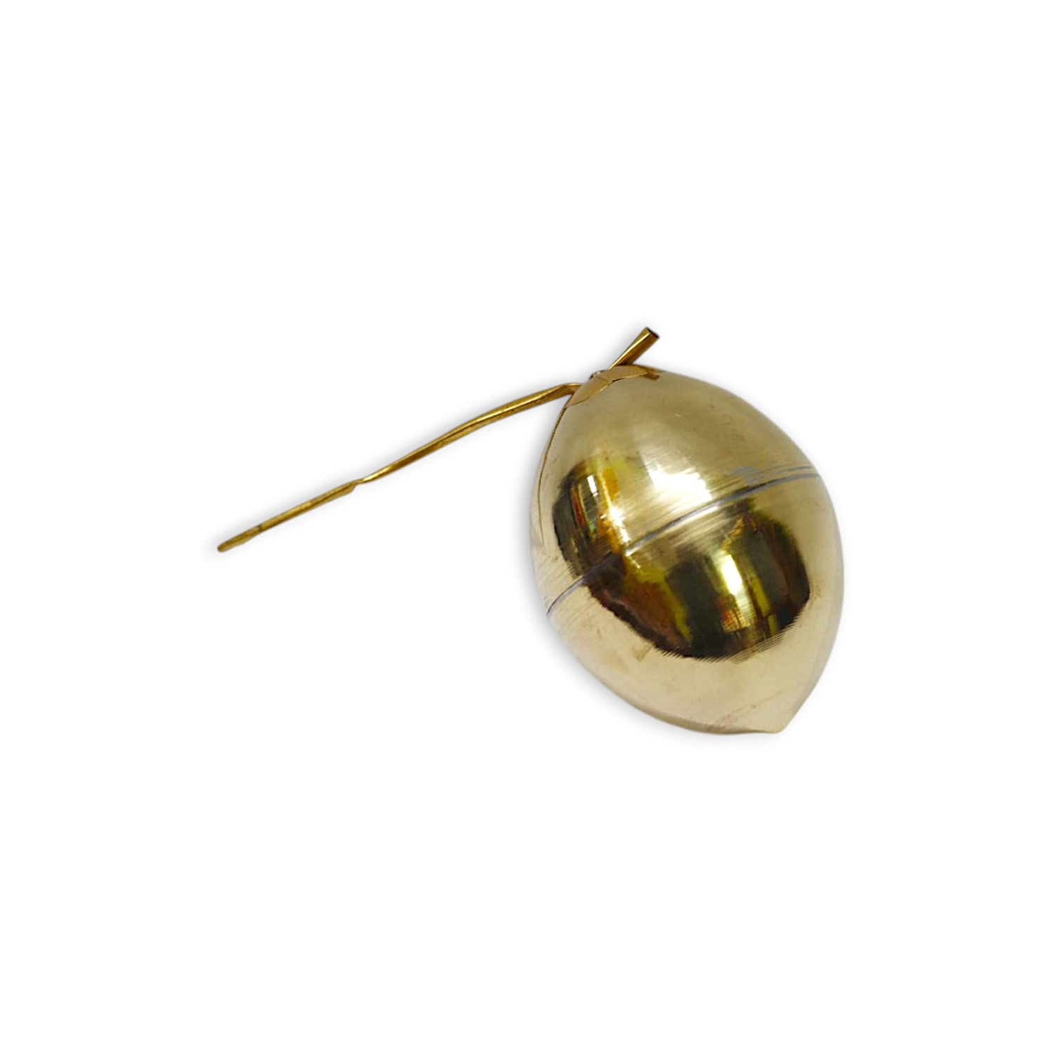 Original Brass Daab - Pure Brass Pooja Daab - Shishdab - Brass Daab for Pooja Purpose