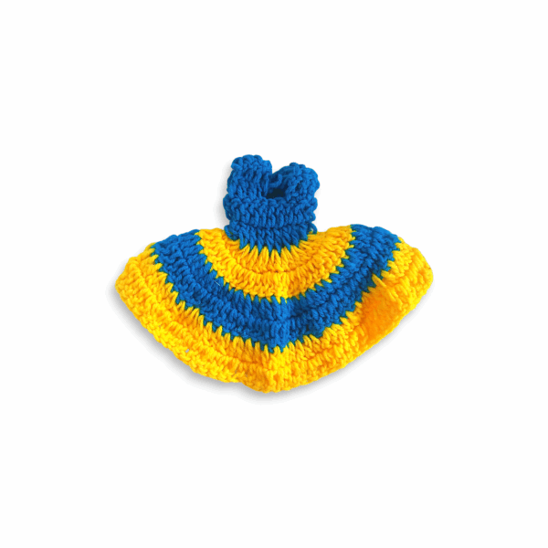 2 no Laddu Gopal Woollen Dress - Handmade Beautiful Woollen Dress for Laddu Gopal - Kanha Ji Dress - Winter Special Laddu Gopal Woollen Dress