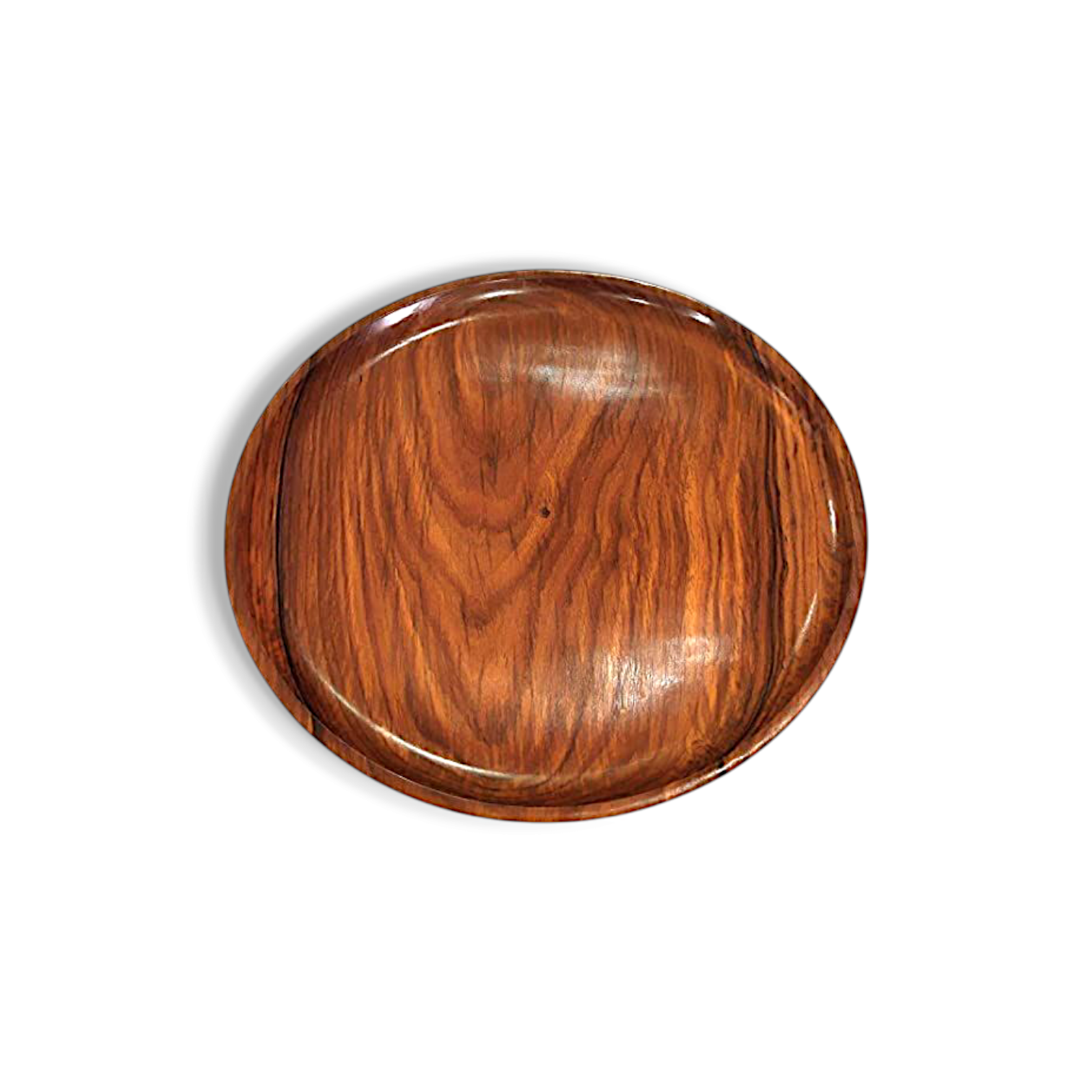 Wooden Plate - Decorative Pooja Plate - Beautiful Wooden Pooja Plate - Round Shape Wood Plate - Unbreakable Classic Plates - Easy Cleaning & Lightweight