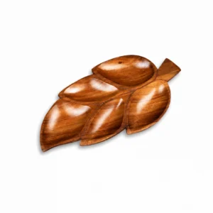 Wooden Tray - Serving Tray - Wood Dry Fruits Serving Tray for Guest - Multipurpose Serving Tray - Beautiful Wooden Tray