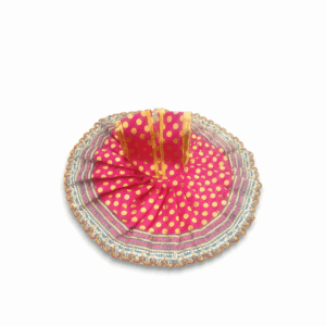 Laddu Gopal Beautiful Dress - Handmade 5 no. Kanha Ji Dress - single Pieces Bhagban Ji Poshak - Pink Dress For Gopal Ji