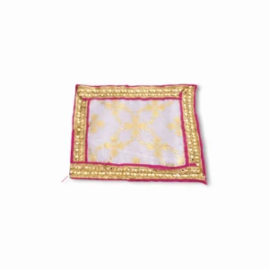 1 No. Laddu Gopal Bedsheet – Beautiful Chadar For Gopal Ji – Handmade White Bedsheet For Bhagban Ji – Single Pieces Chadar