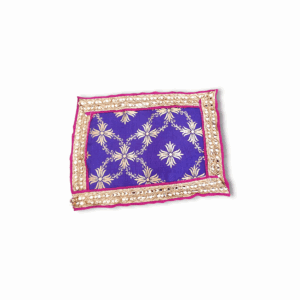 1 No. Laddu Gopal Bedsheet – Beautiful Chadar For Gopal Ji – Handmade Blue Bedsheet For Bhagban Ji – Single Pieces Chadar