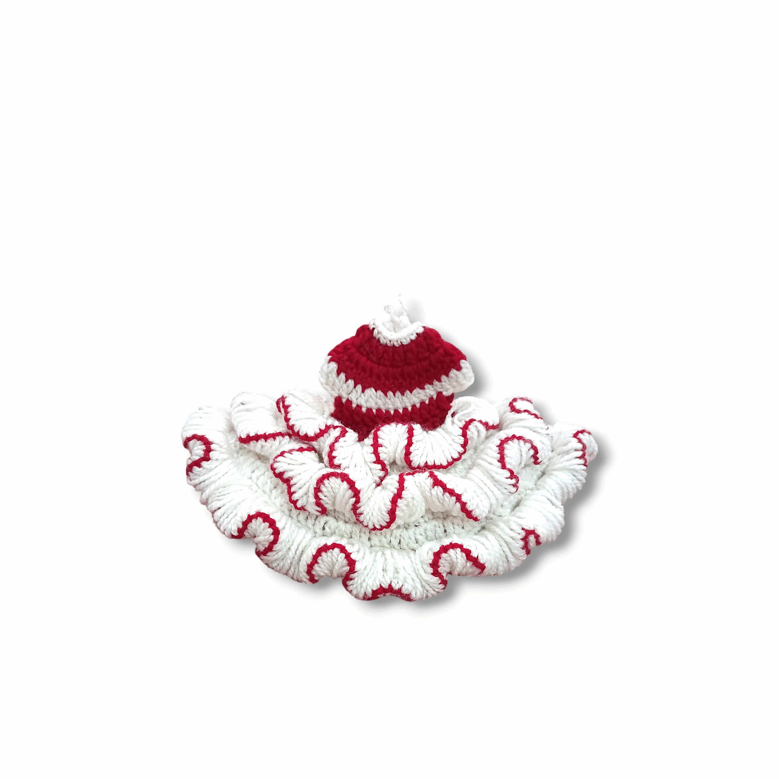 Beautiful Woolen Dress For Laddu Gopal - 3 To 5 No. Gopal Dress For Winter -Handmade Krishna JI Woolen Dress For Winter - Bhagban Ji ka Poshak